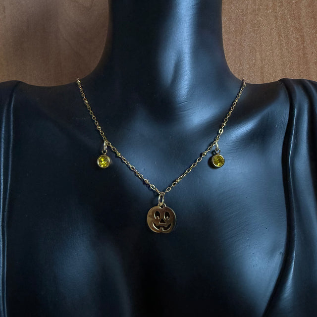 Collier Citrouille