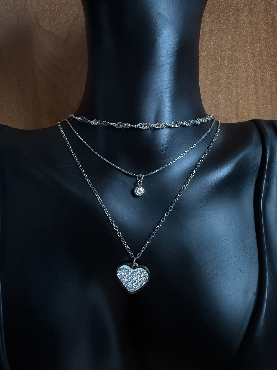 Collier Cœur (or ou argent)