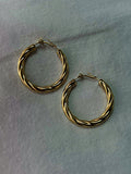 Boucles D’Oreilles Dorée