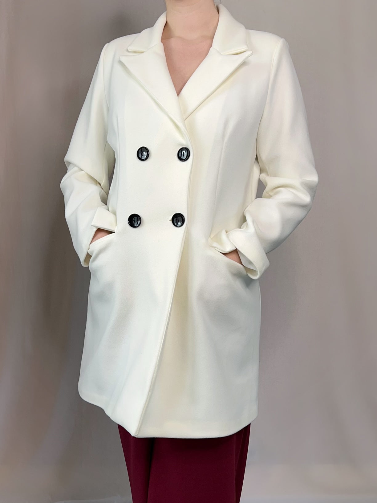 Manteau Elégant Mi-Long (plusieurs couleurs)