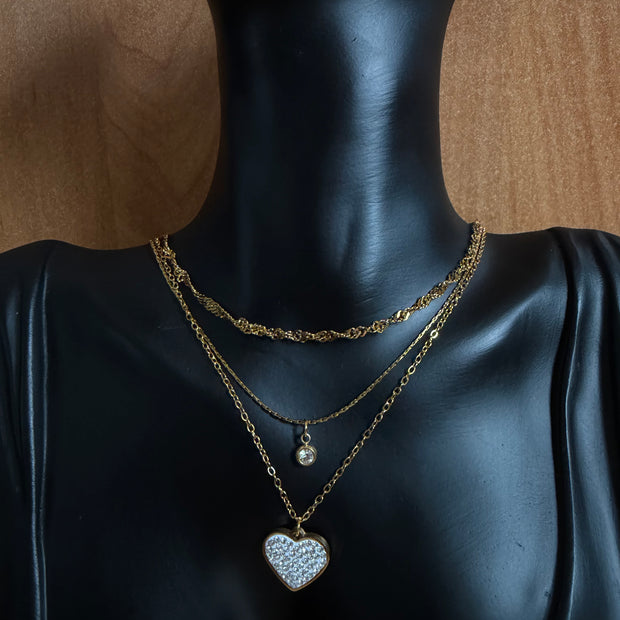 Collier Cœur (or ou argent)