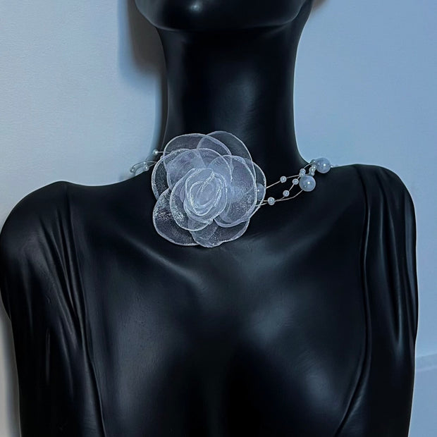 Collier Rose (plusieurs couleurs dispo)