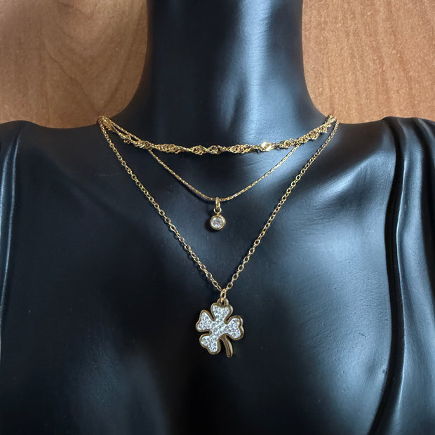 Collier Chance (or ou argent)