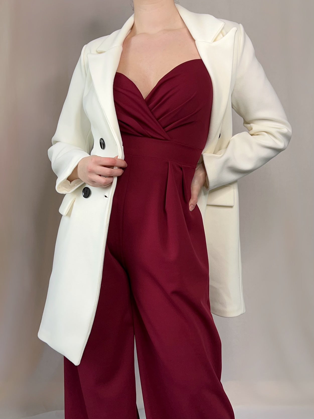 Manteau Elégant Mi-Long (plusieurs couleurs)