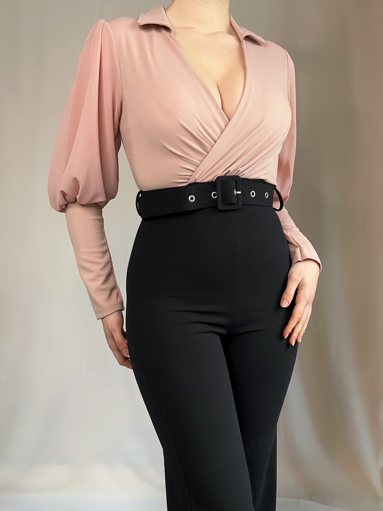 Combinaison Chic Ceinturé (plusieurs couleurs)