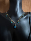 Collier Bleuté