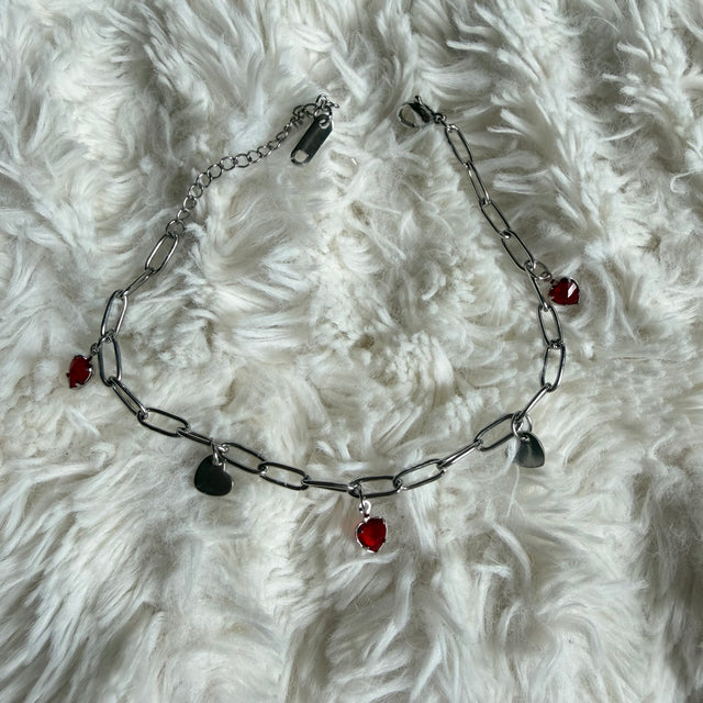 Bracelet Cœur Rouge