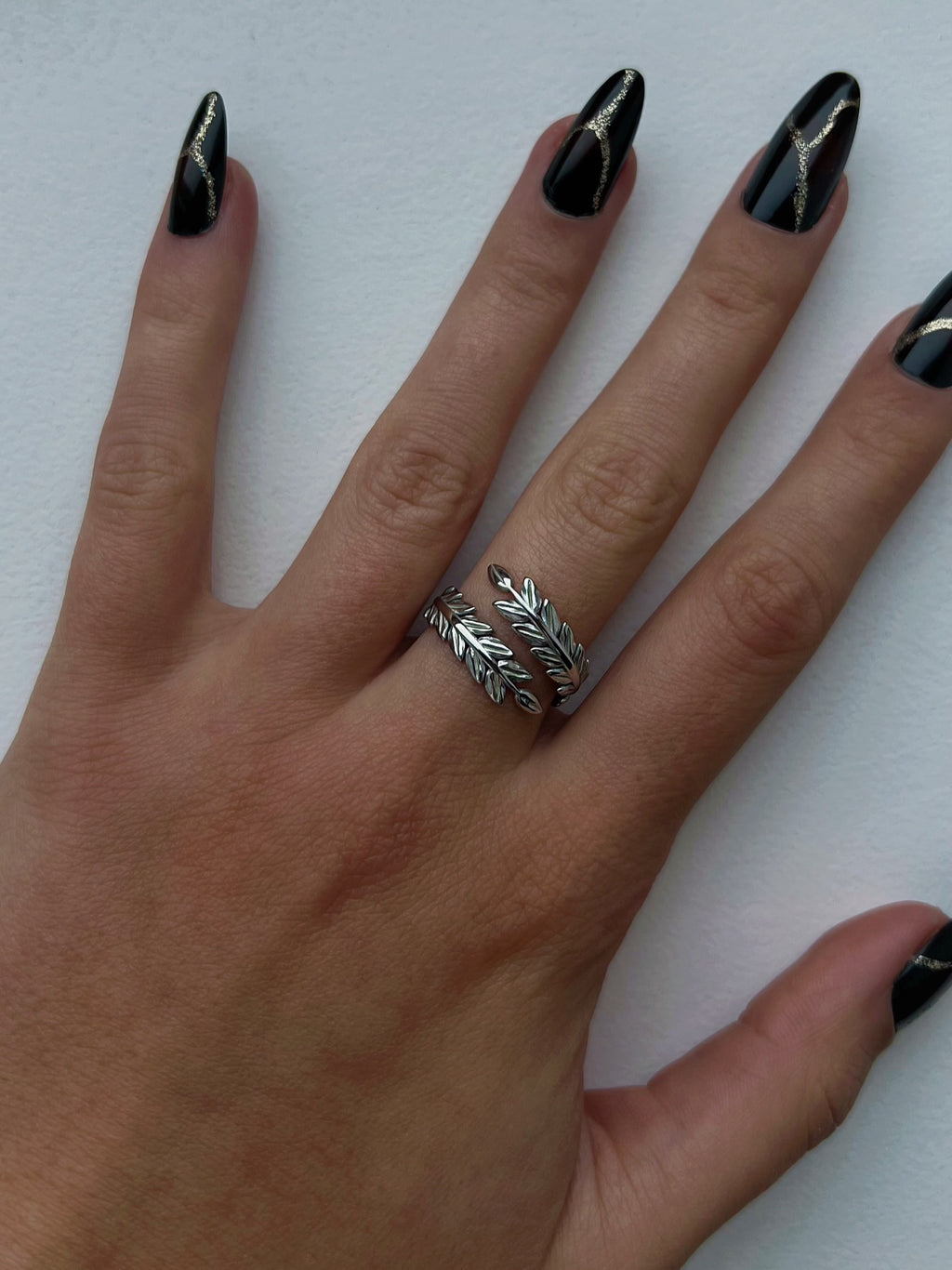 Bague Plume (argent)