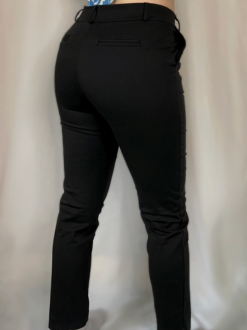 Pantalon Coton Noir