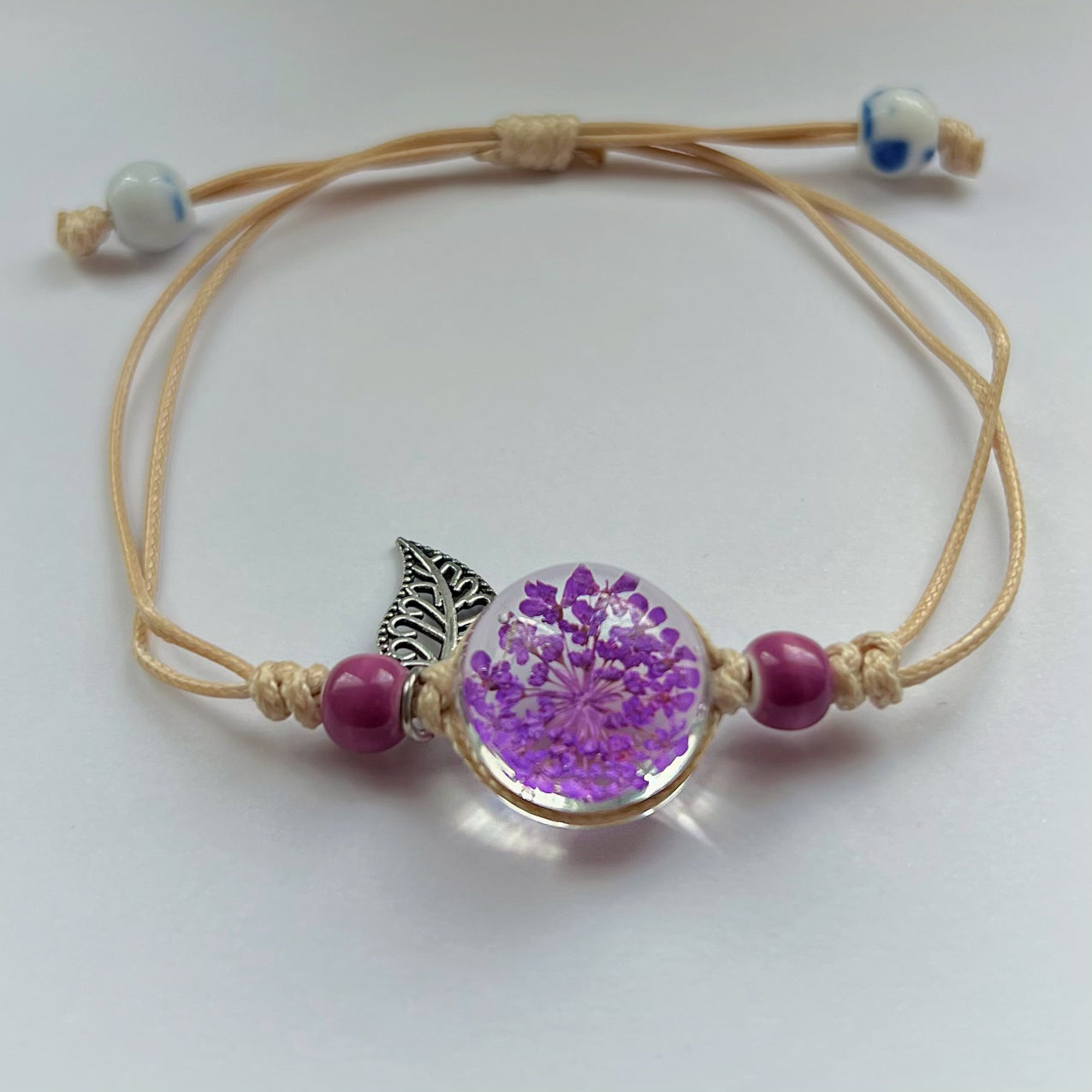 Bracelet Fleur Incrustée