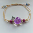 Bracelet Fleur Incrustée