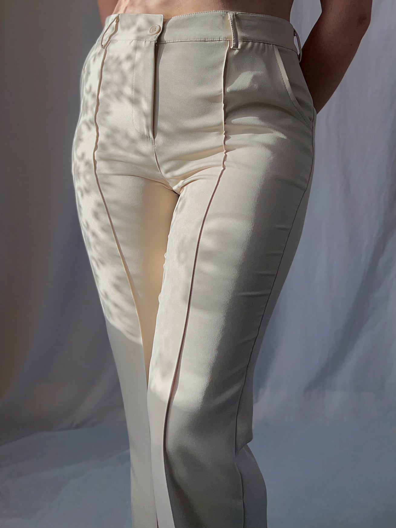 Pantalon Chic Crème