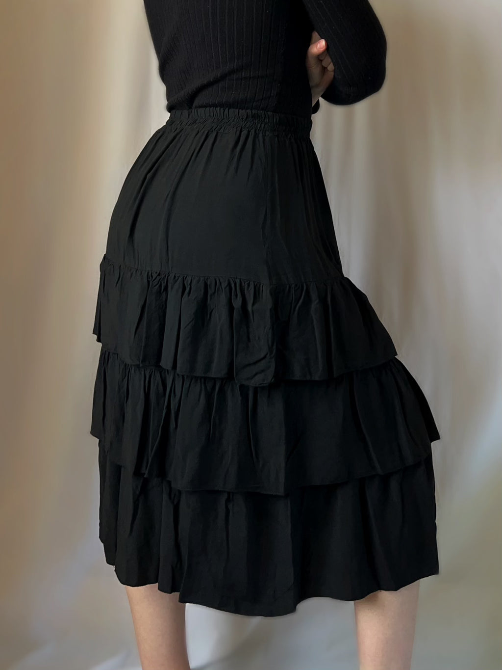 Jupe Longue Avec Volants