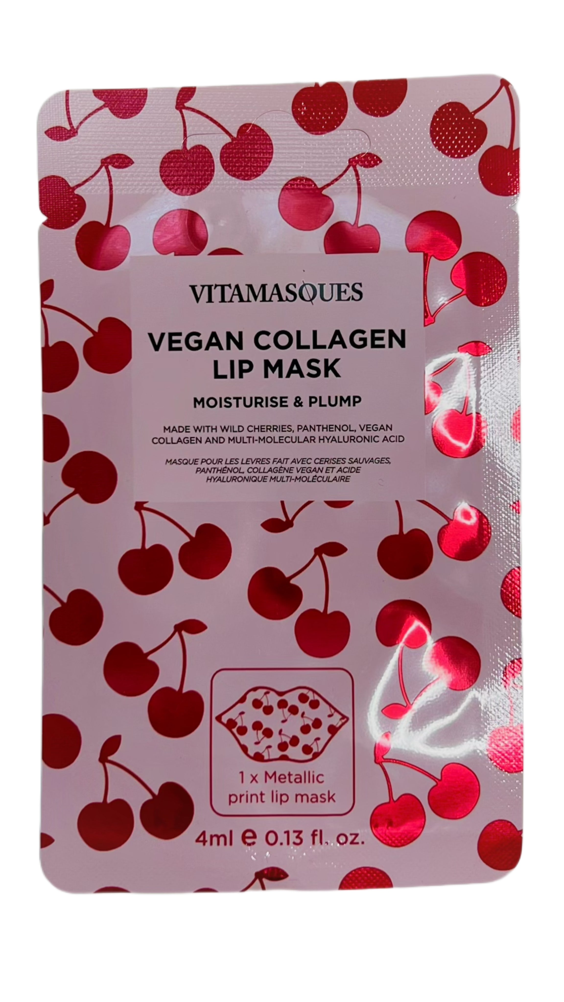 Masque Lèvres Repulpant Cerise