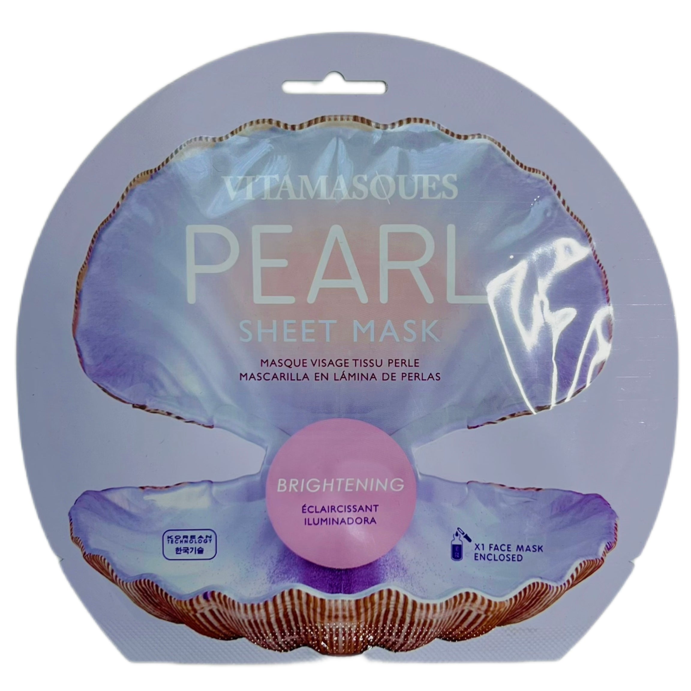 Masque en Feuille de Perle