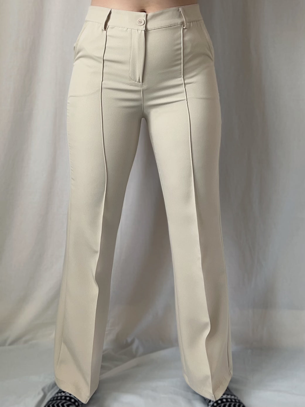 Pantalon Chic Crème