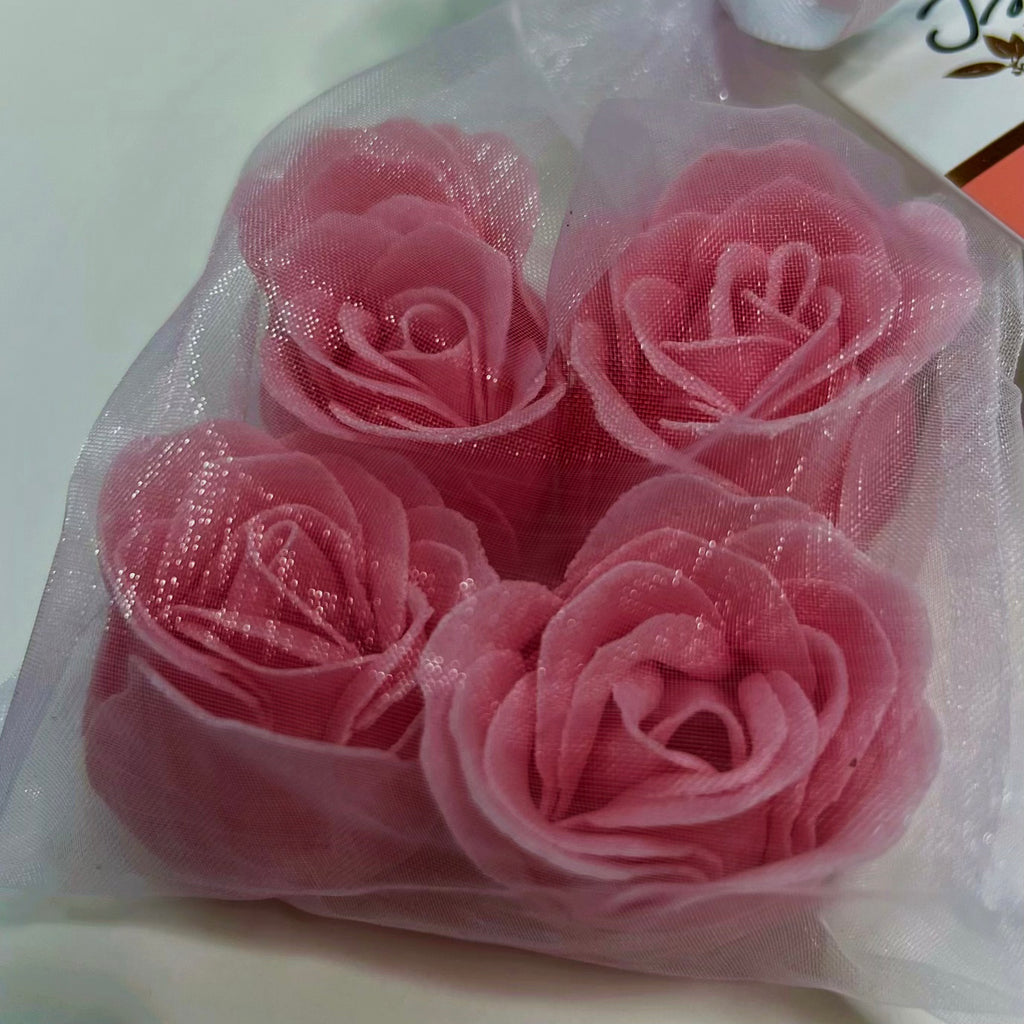 4 Roses de Bain - Rose Corail