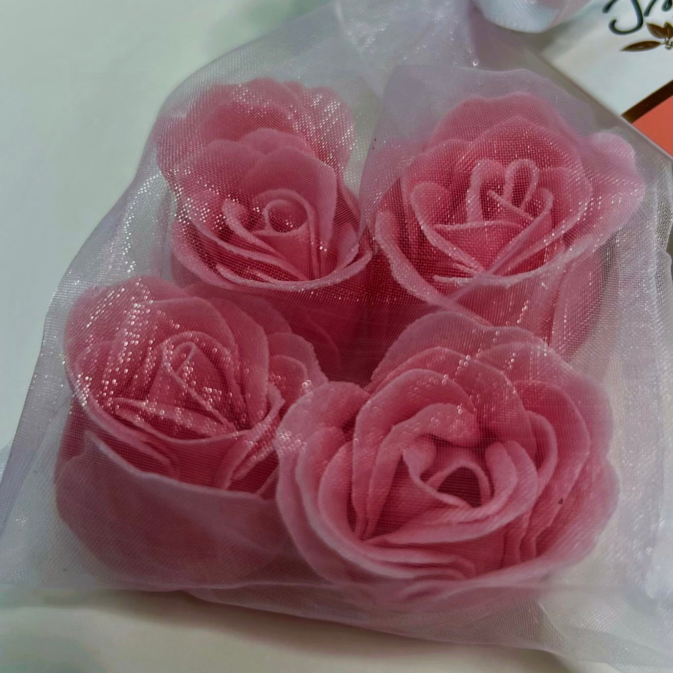 4 Roses de Bain - Rose Corail