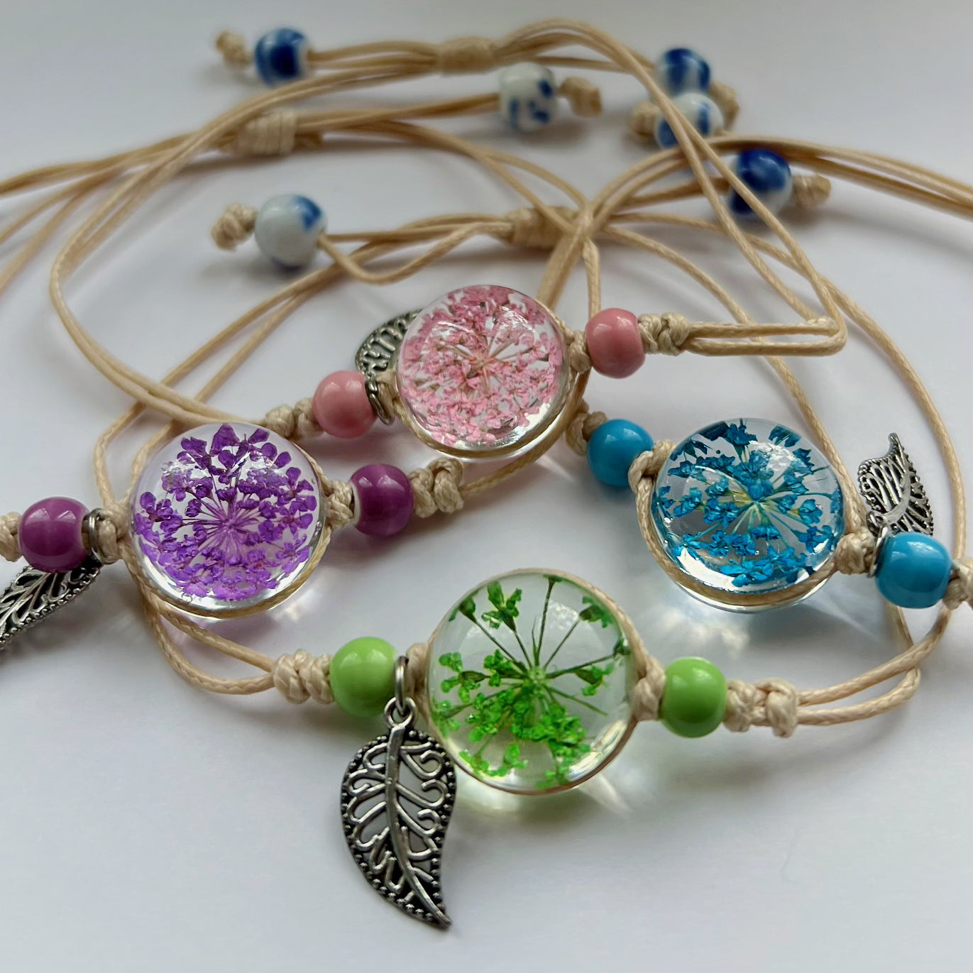 Bracelet Fleur Incrustée