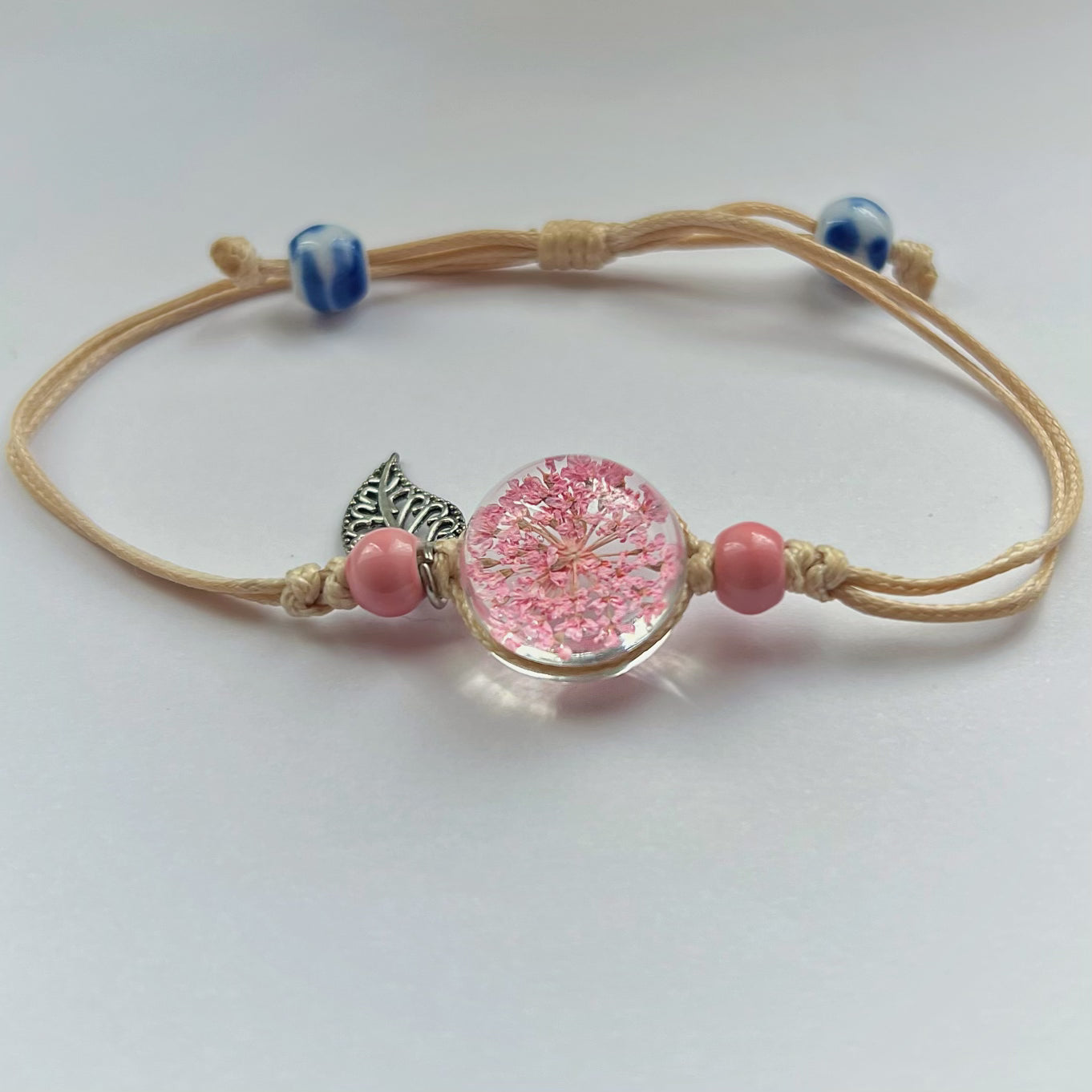Bracelet Fleur Incrustée